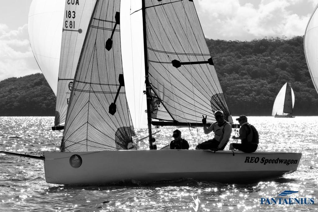 Happy times with REO Speedwagon - Sail Port Stephens © Nic Douglass / www.AdventuresofaSailorGirl.com